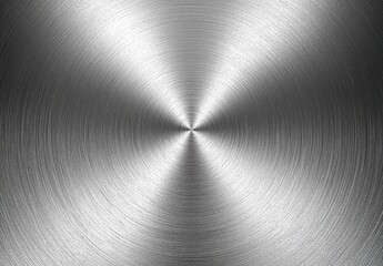 Poster - Smooth Brushed Metallic Texture Background for Industrial and Artistic Designs Featuring Sleek Lines and Subtle Reflections in Light Silver Color