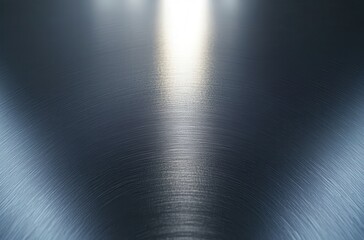 Poster - Smooth Metal Surface with Subtle Reflections and Light Highlights, Perfect for Industrial or Abstract Background Use in Various Creative Projects