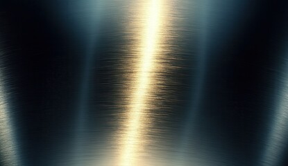 Poster - Smooth Metallic Surface with Subtle Reflection and Gradient Texture in Dark and Light Shades Evoking Industrial and Modern Aesthetic Appeal