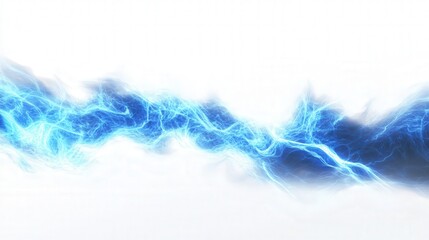 Poster - electric blue wave of energy, illustrating glowing lines and dynamic movement for a visually captivating design