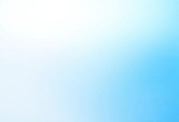 Wall Mural - Serene blue and white gradient, central blue fading to white leftward on pale blue background, shade, image