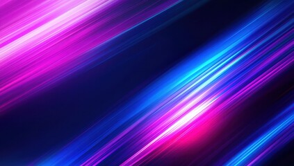 Poster - Vibrant Light Trails with Dynamic Colors in Abstract Background for Modern Designs and Digital Art Projects