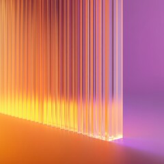 Poster - Abstract colorful gradient background with vertical translucent stripes creating a modern and artistic visual effect for creative projects and design work