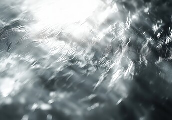 Poster - Abstract Reflection of Light on Calm Water Surface with Gentle Waves and Shimmering Patterns Creating a Tranquil and Peaceful Atmosphere