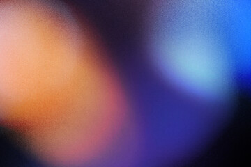 Wall Mural - colorful lens flare on black background.