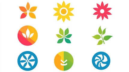 Poster - A vibrant EPS icon collection with editable colors, ideal for creating custom business visuals.