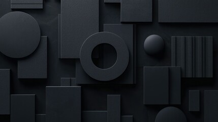 Poster - A professional podcast cover with dark tones, clean lines, and a focus on typography