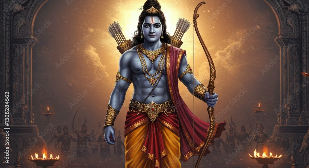 Lord ram Stock Photo | Adobe Stock