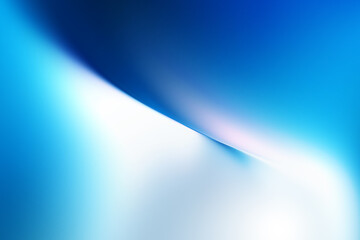 Poster - Modren bright abstract blue gradient background blurred colorful neon color flow trendy hologram effect graphics futuristic design for pattern banner web technology digital backdrop poster
