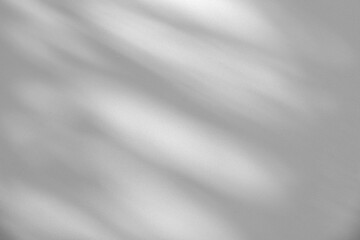 Poster - Wall interior background, studio and backdrops show products.with shadow from window color white and grey. background for text insertion and presentation product	
