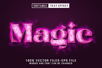 Poster - Magic Editable Text Effect
