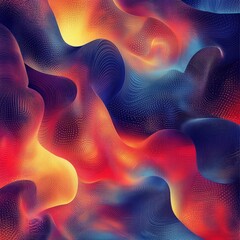 Poster - Vibrant colorful abstract background featuring swirling patterns and dynamic compositions of color
