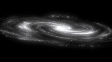 Poster - Stunning spiral galaxy captured in space with brilliant stars and dramatic patterns spanning the cosmos