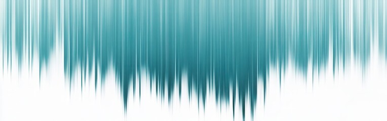 Fototapete - Soft gradient composition showcasing minimalist pencil strokes in various shades of teal and blue