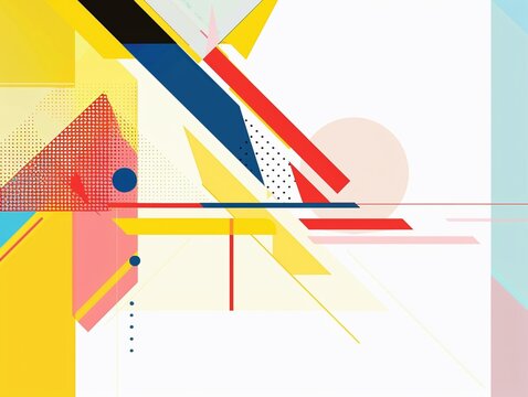 Abstract background, geometric template, copyspace