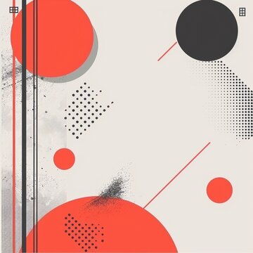 Abstract background, geometric template, copyspace
