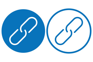 Poster - External link symbol icon vector.  Internet url icon symbol. Link vector icon. Web chain open link to attached website. External link icon vector sign. Vector illustrator 