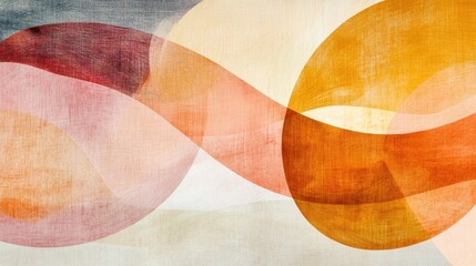 Leinwandbilder - Abstract layers of overlapping pencil strokes create a vibrant interplay of colors and shapes in contemporary art design