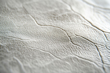 Aufkleber - Close-up of textured surface resembling light gray leather or vinyl with subtle wave patterns.