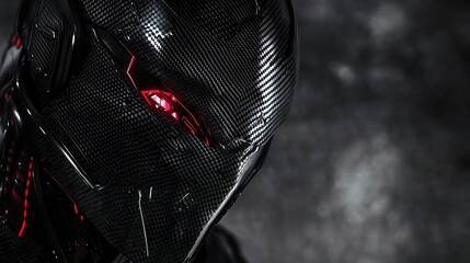 Poster - Carbon Fiber Textured Background for Modern Technology Concepts
