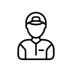 Aufkleber - Driver, person, avatar, user, profile, steering, wheel. Icon for driving, transportation, and user representation. Use on navigation, car, or profile sites.