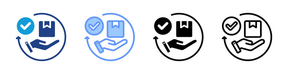 Poster - Realtime icon set multiple style collection