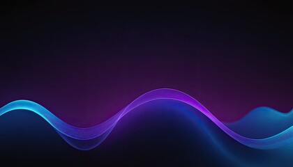 Poster - Abstract flowing neon color wave lights background Generative AI AIG21
1