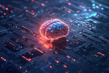 Poster - Artificial intelligence harnesses knowledge expertise to innovate technology and engineering, learning from data to improve.