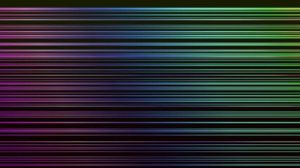 Wall Mural - colorful Abstract Line Animation, motion graphics background for creative work