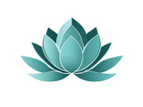 Isolated Shaded Lotus