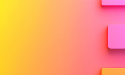 Poster - Vibrant Abstract Background with Colorful Geometric Shapes and Gradients