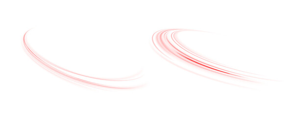 Wall Mural - elegant red light wave flowing gracefully in a minimalist abstract design