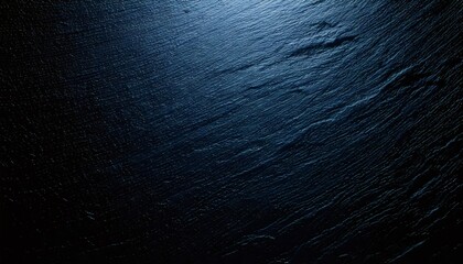 Poster - Dark blue slate background showing texture and grain