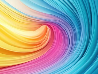 Poster - Vibrant Colorful Abstract Background with Dynamic Swirls and Flowing Patterns Creating an Energetic and Eye-Catching Visual Experience for Art Enthusiasts