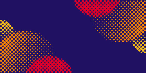 Aufkleber - background vector design with halftone effect. abstract structured dots combination.