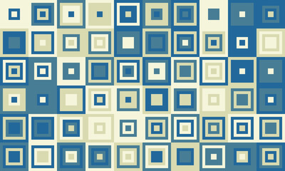 Fototapete - Colorful geometric grid pattern with minimal structure. Ideal for posters, creative materials, or textured backgrounds with a trendy, elegant touch.
