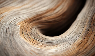 Poster - Exploring the Intricate Swirls and Natural Beauty of Wood Texture in a Close-Up Capture