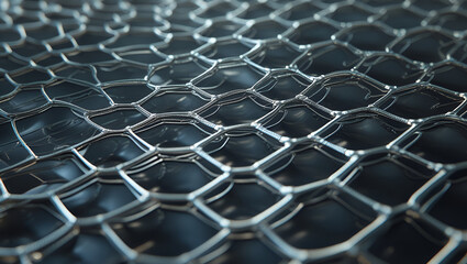 metal mesh background