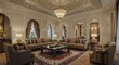 © ryandi - Luxurious Living Room Interior with Intricate Design and Comfortable Furniture