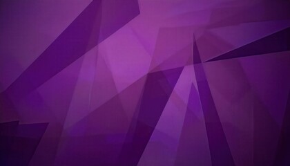 Fototapete - geometric abstract purple background with layered translucent angular shapes, modern digital texture for design and branding

