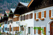 Town of Mittenwald in Bavaria - Germany