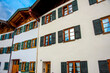 Town of Mittenwald in Bavaria - Germany