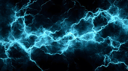 Poster - Dynamic electric energy abstract background digital art dark environment high contrast
