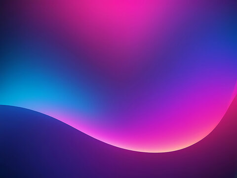 A neon-inspired gradient background with electric blue, hot pink, and deep poster, smooth, textured, illustration, shape, technology, bright, dark, pattern, ai