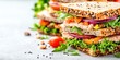© Elena - Sandwich food Banner