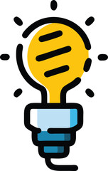 Poster - energy saving light bulb