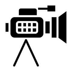 Poster - Video Camera vector icon