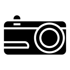 Poster - Camera vector icon