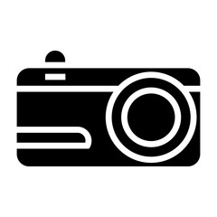 Poster - Camera vector icon