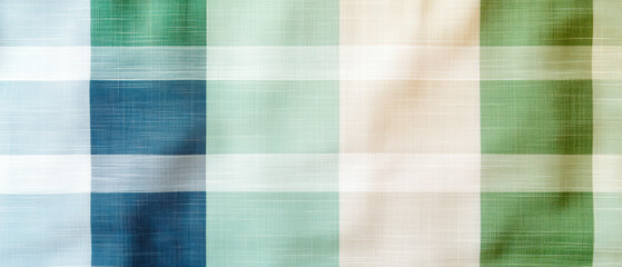 Wall Mural - Colorful Plaid Fabric Pattern